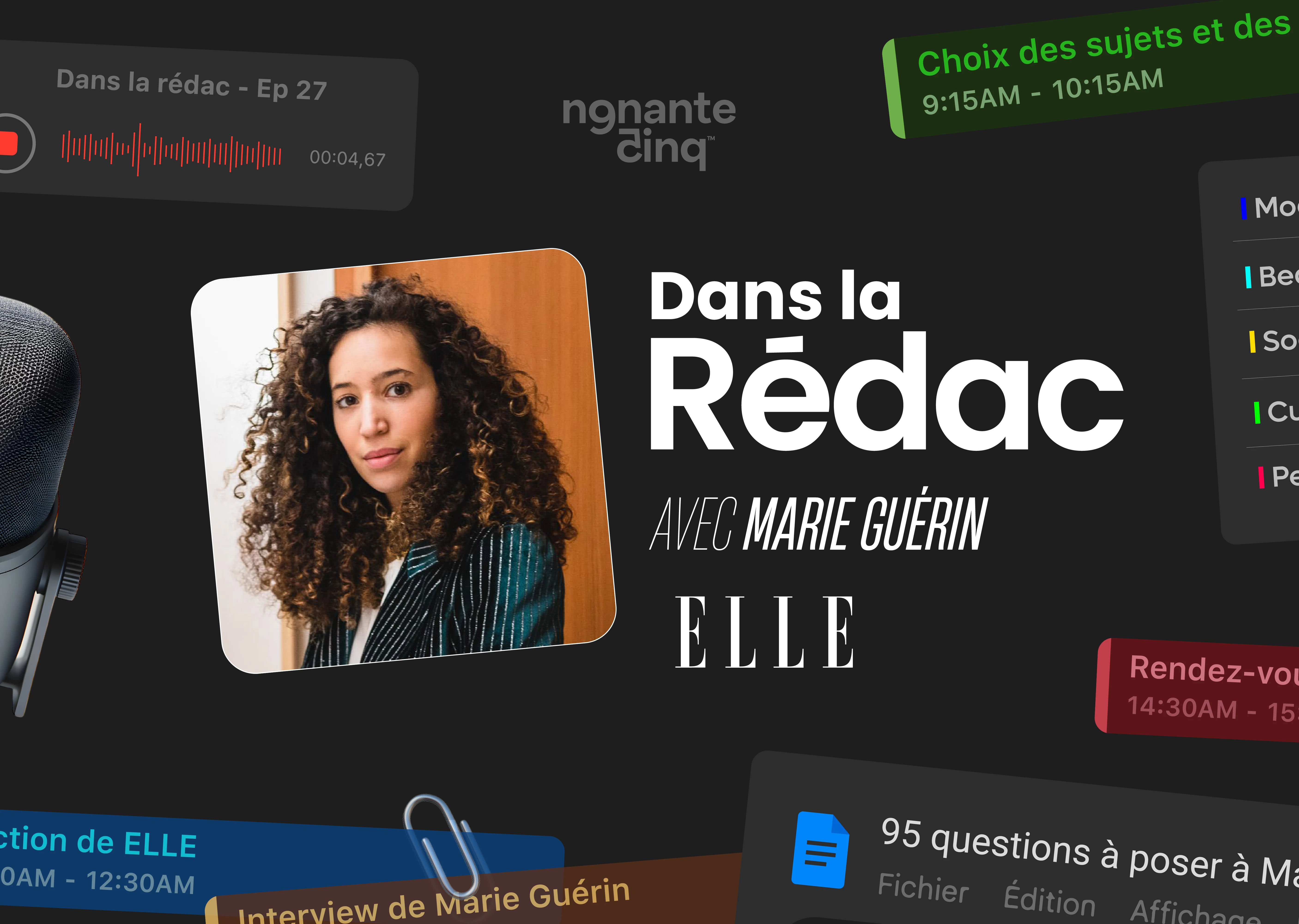 Dans la Rédac” de ELLE Belgique avec Marie Guérin